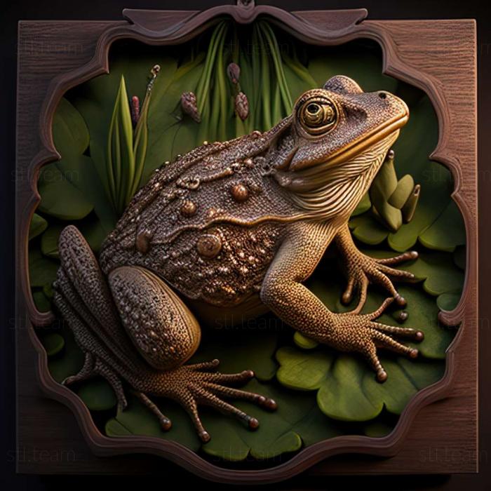 3D model Pelophylax chosenicus (STL)